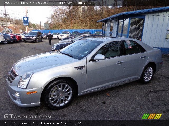 2009 Cadillac STS 4 V6 AWD in Radiant Silver