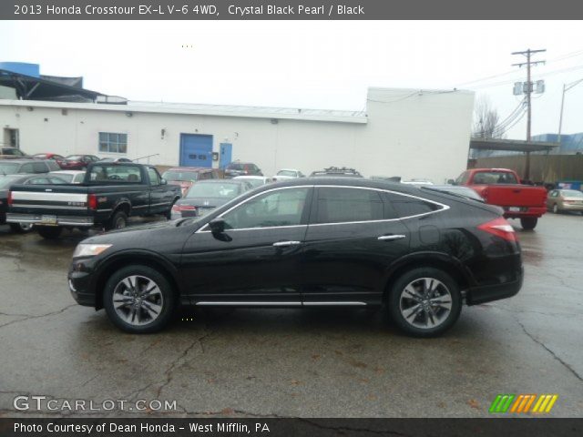 2013 Honda Crosstour EX-L V-6 4WD in Crystal Black Pearl