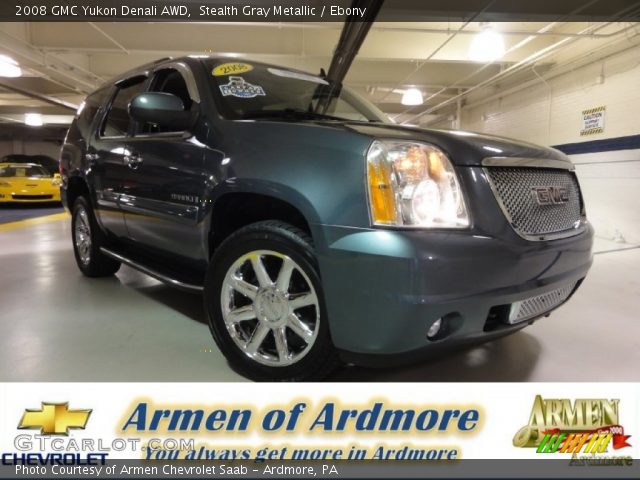 2008 GMC Yukon Denali AWD in Stealth Gray Metallic