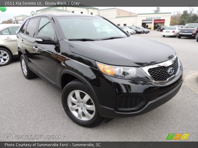 2011 Kia Sorento LX in Ebony Black