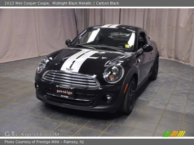 2013 Mini Cooper Coupe in Midnight Black Metallic