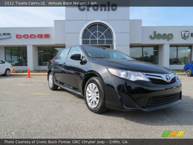 2012 Toyota Camry LE in Attitude Black Metallic