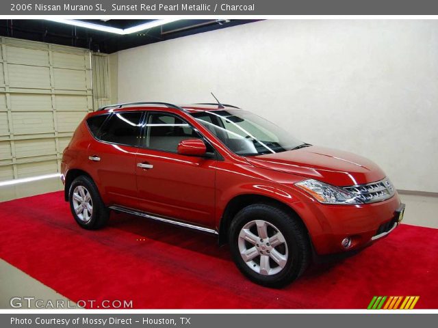 2006 Nissan Murano SL in Sunset Red Pearl Metallic