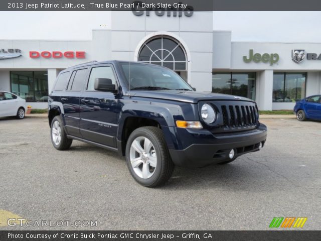2013 Jeep Patriot Latitude in True Blue Pearl