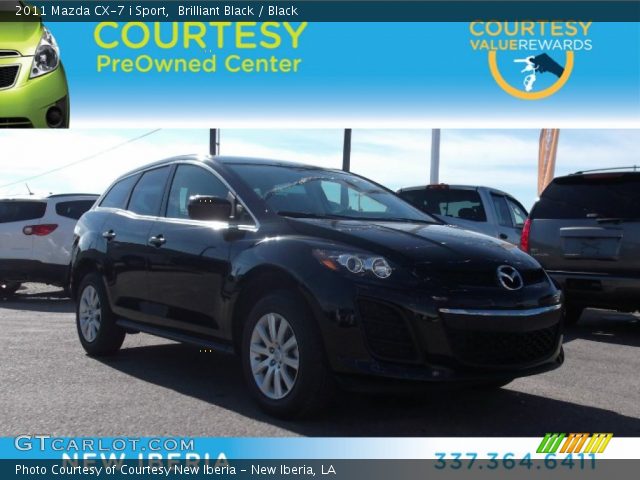 2011 Mazda CX-7 i Sport in Brilliant Black