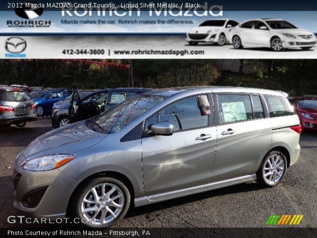 2012 Mazda MAZDA5 Grand Touring in Liquid Silver Metallic