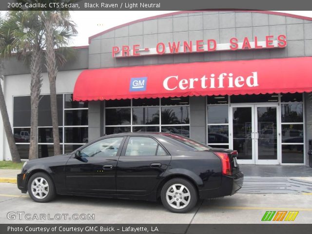 2005 Cadillac CTS Sedan in Black Raven