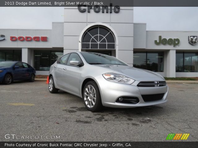 2013 Dodge Dart Limited in Bright Silver Metallic