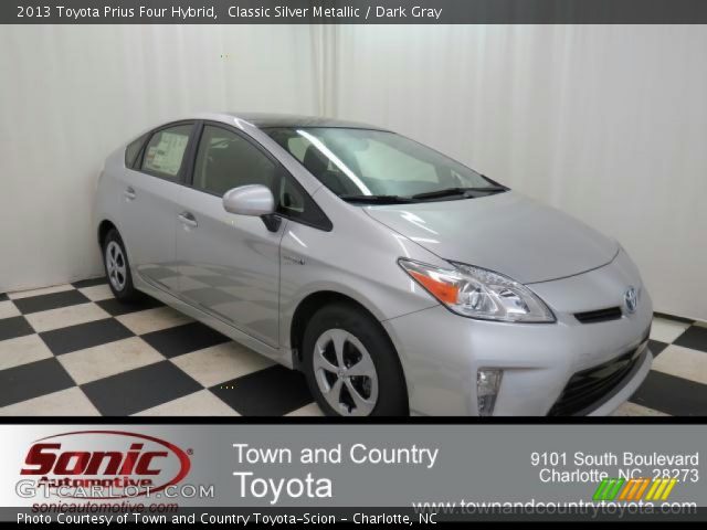 2013 Toyota Prius Four Hybrid in Classic Silver Metallic