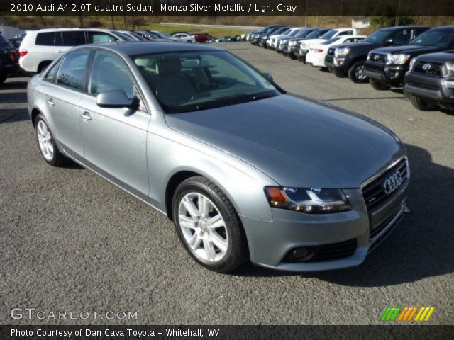 2010 Audi A4 2.0T quattro Sedan in Monza Silver Metallic