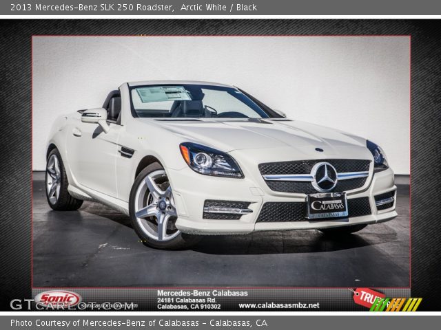 2013 Mercedes-Benz SLK 250 Roadster in Arctic White