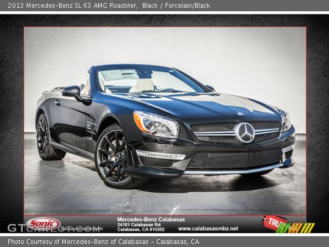 2013 Mercedes-Benz SL 63 AMG Roadster in Black