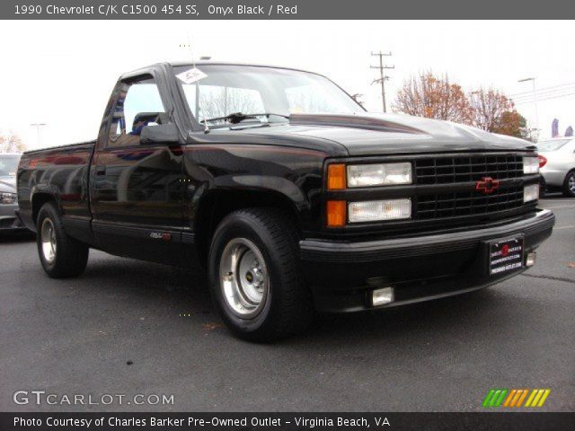 1990 Chevrolet C/K C1500 454 SS in Onyx Black