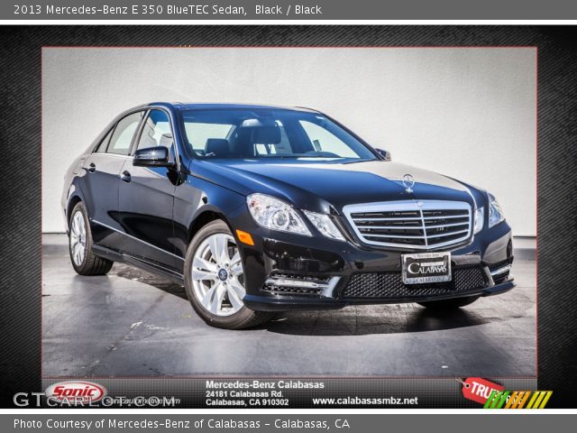 2013 Mercedes-Benz E 350 BlueTEC Sedan in Black