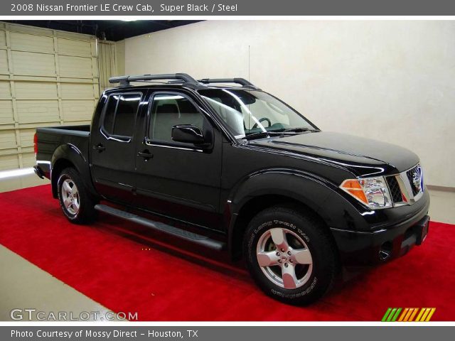 2008 Nissan Frontier LE Crew Cab in Super Black