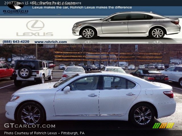 2007 Lexus LS 460 in Starfire Pearl