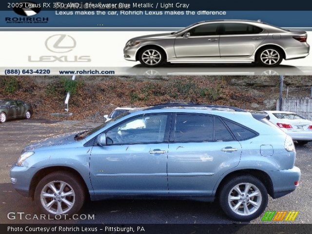2009 Lexus RX 350 AWD in Breakwater Blue Metallic