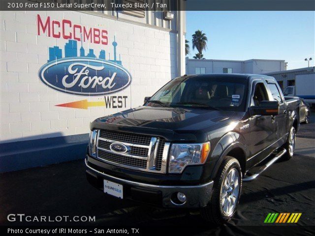 2010 Ford F150 Lariat SuperCrew in Tuxedo Black