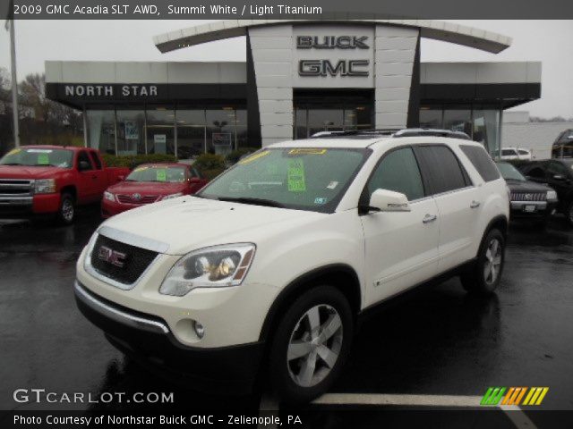 2009 GMC Acadia SLT AWD in Summit White
