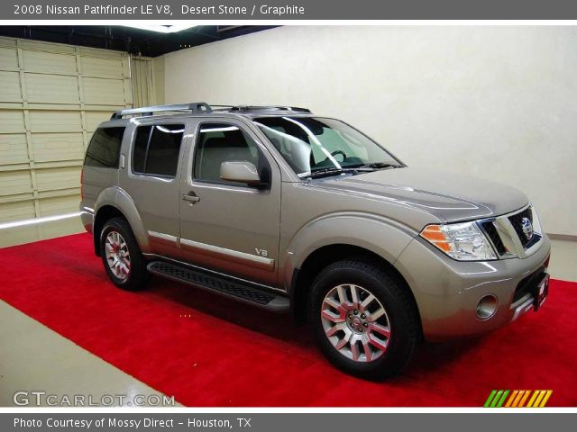 2008 Nissan Pathfinder LE V8 in Desert Stone