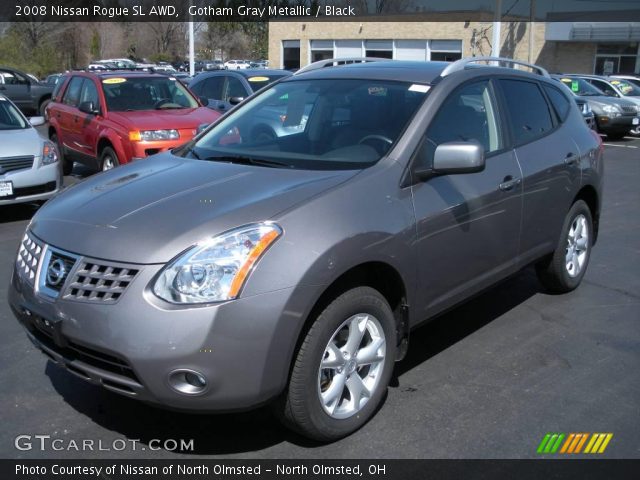 2008 Nissan Rogue SL AWD in Gotham Gray Metallic