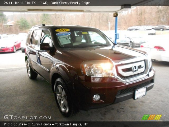 2011 Honda Pilot EX-L 4WD in Dark Cherry Pearl