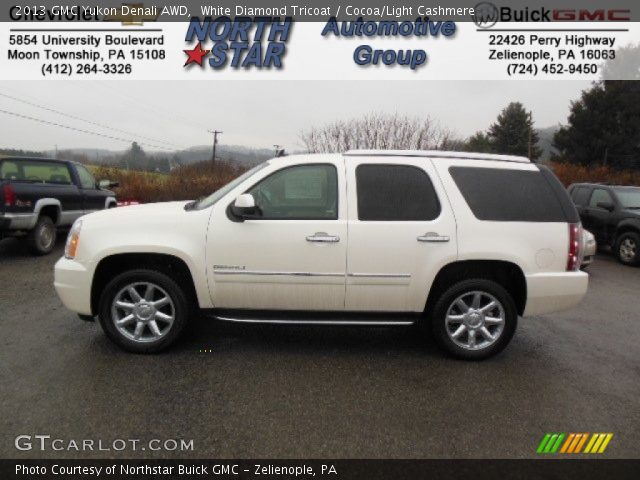 2013 GMC Yukon Denali AWD in White Diamond Tricoat