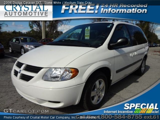 2006 Dodge Caravan SXT in Stone White