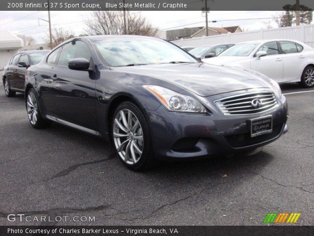 2008 Infiniti G 37 S Sport Coupe in Blue Slate Metallic