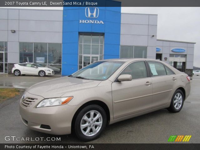 2007 Toyota Camry LE in Desert Sand Mica