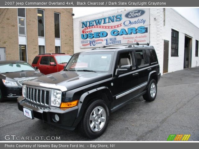 2007 Jeep Commander Overland 4x4 in Black Clearcoat