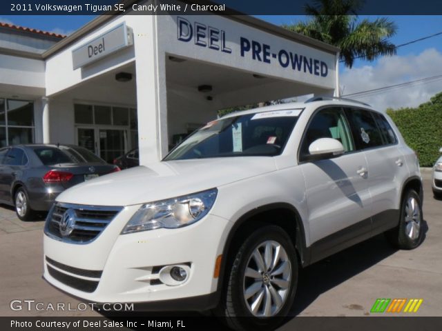 2011 Volkswagen Tiguan SE in Candy White