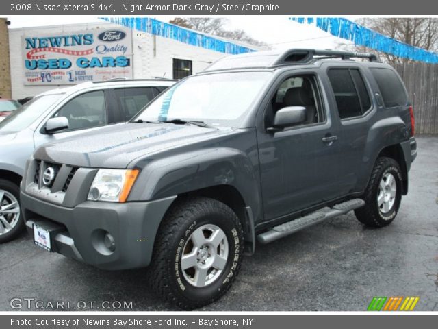 2008 Nissan Xterra S 4x4 in Night Armor Dark Gray