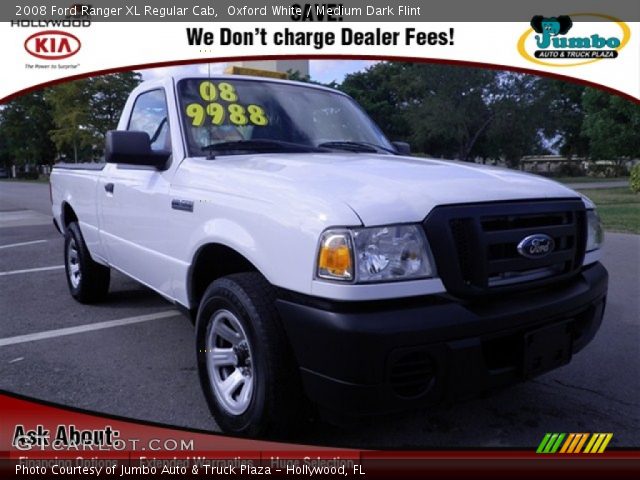 2008 Ford Ranger XL Regular Cab in Oxford White