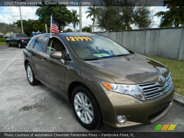 2010 Toyota Venza I4 in Golden Umber Mica