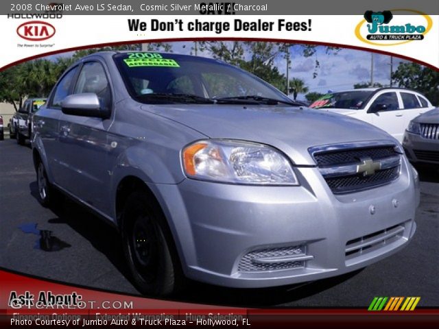 2008 Chevrolet Aveo LS Sedan in Cosmic Silver Metallic