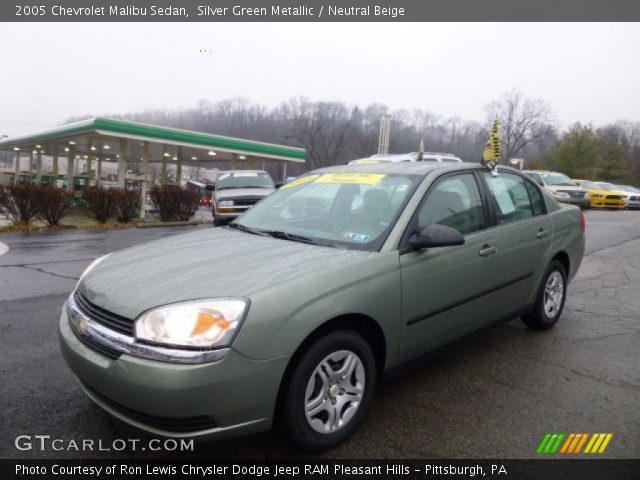 2005 Chevrolet Malibu Sedan in Silver Green Metallic