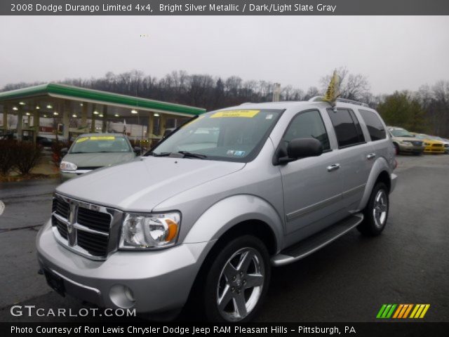 2008 Dodge Durango Limited 4x4 in Bright Silver Metallic