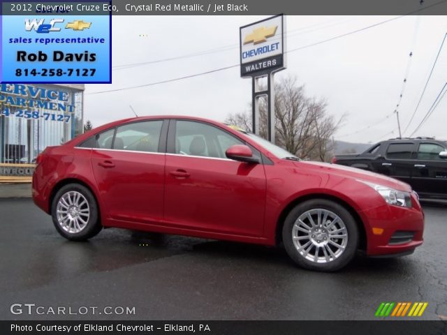 2012 Chevrolet Cruze Eco in Crystal Red Metallic