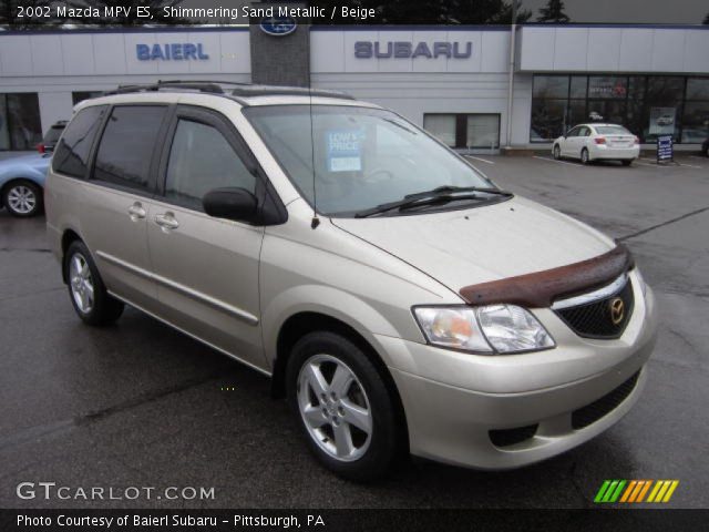 2002 Mazda MPV ES in Shimmering Sand Metallic