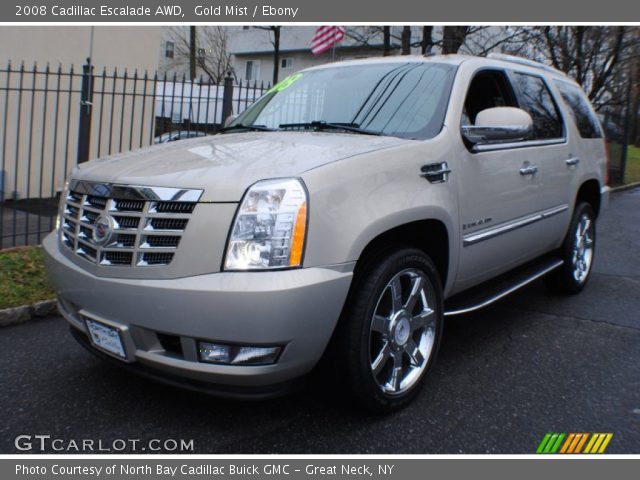 2008 Cadillac Escalade AWD in Gold Mist