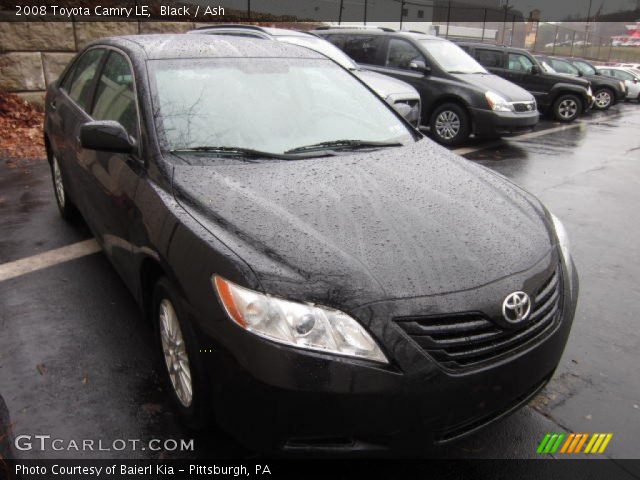 2008 Toyota Camry LE in Black