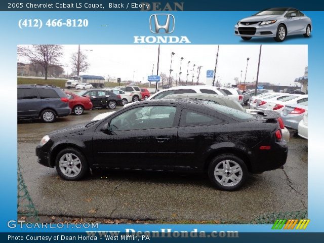 2005 Chevrolet Cobalt LS Coupe in Black