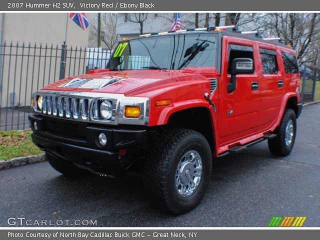 2007 Hummer H2 SUV in Victory Red