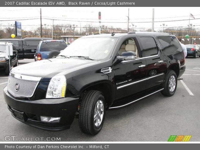 2007 Cadillac Escalade ESV AWD in Black Raven
