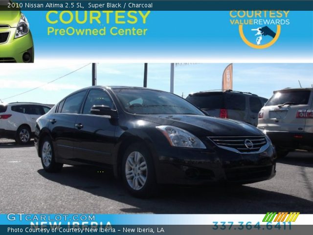 2010 Nissan Altima 2.5 SL in Super Black