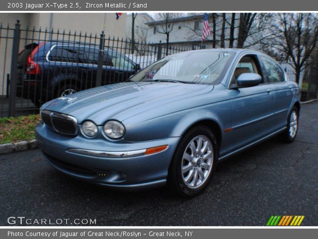 2003 Jaguar X-Type 2.5 in Zircon Metallic