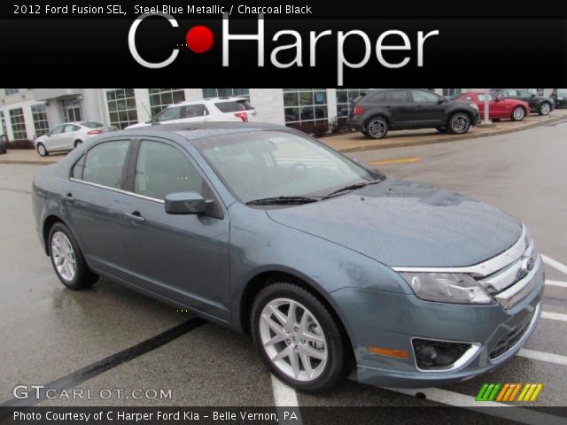 2012 Ford Fusion SEL in Steel Blue Metallic