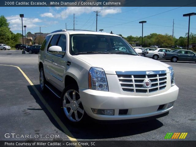2008 Cadillac Escalade  in White Diamond