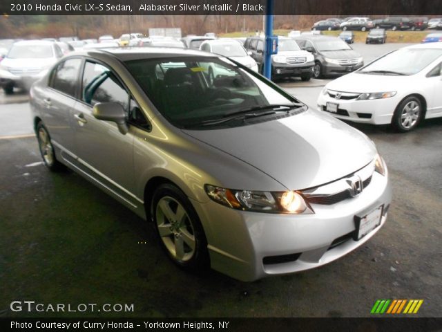 2010 Honda Civic LX-S Sedan in Alabaster Silver Metallic